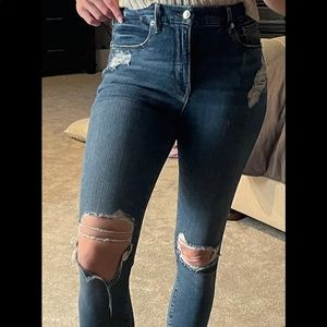 Good Waist - high waisted skinny jeans size 28/6
